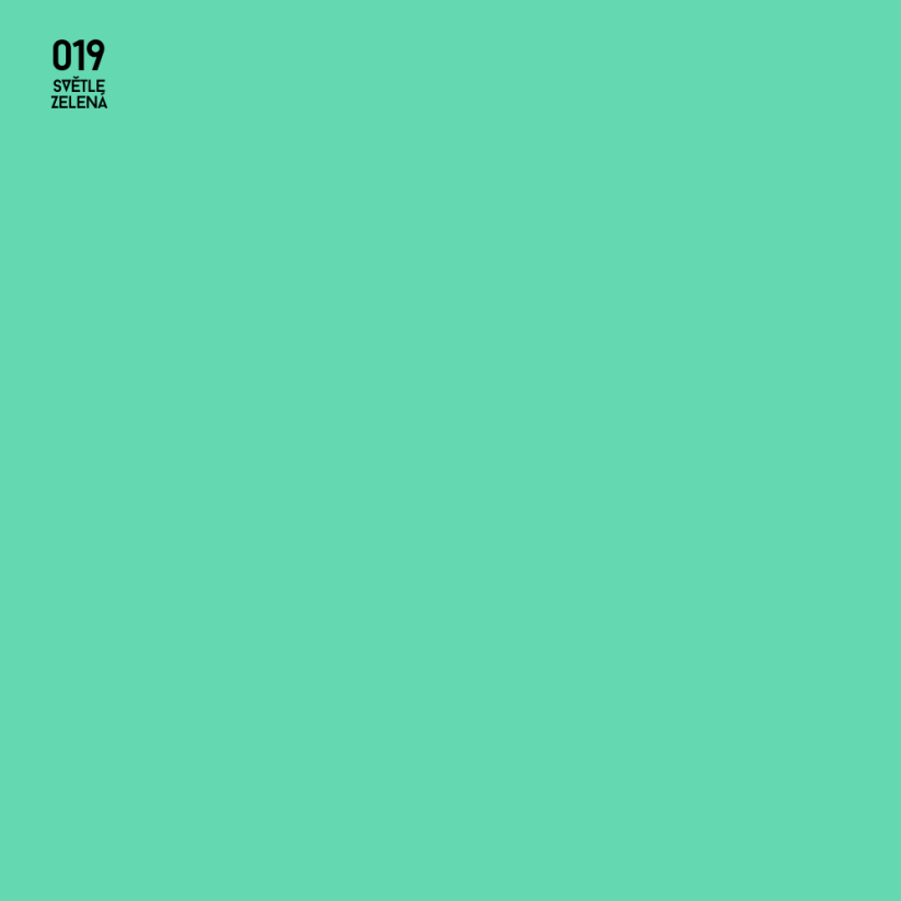Designový podnos, Fest - Barva: Světle zelená (019)